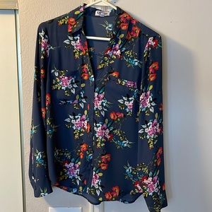 Express Slim Fit Floral Portofino Small